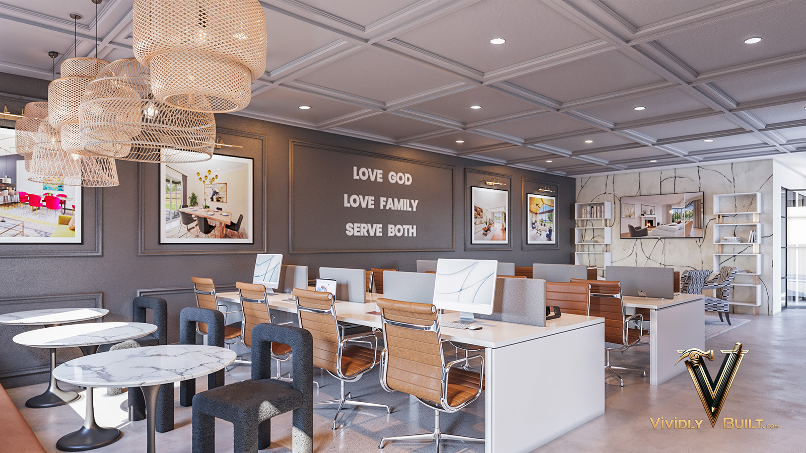 Office tenant improvement design