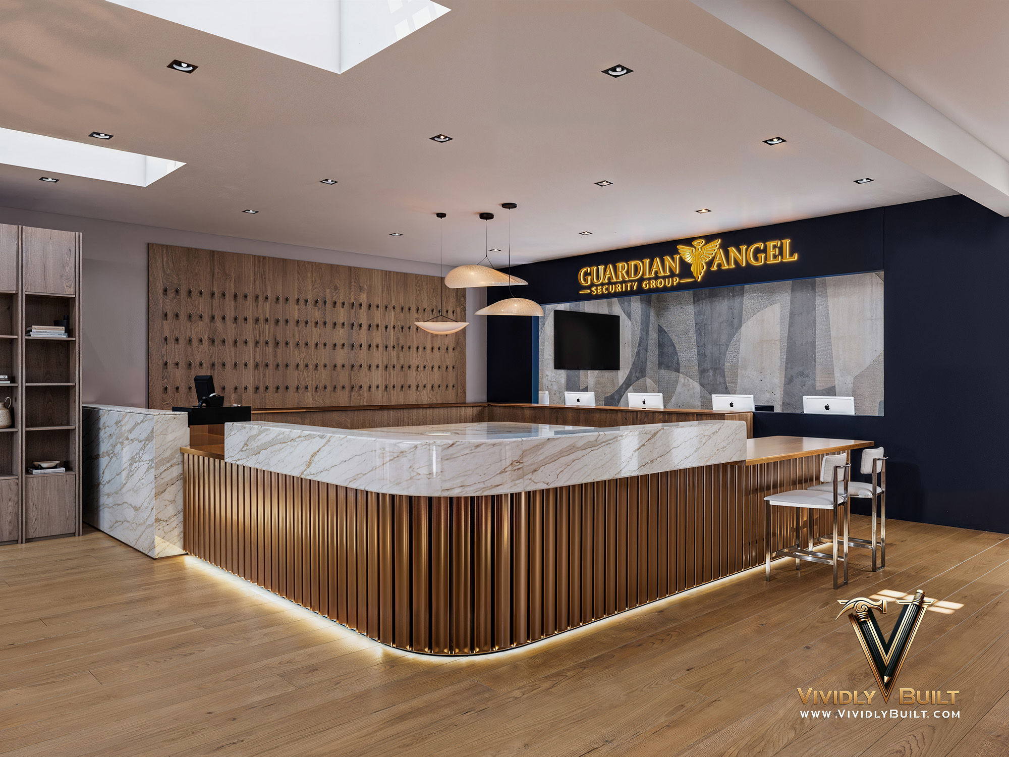 Luxury retail interior — Sherman Oaks